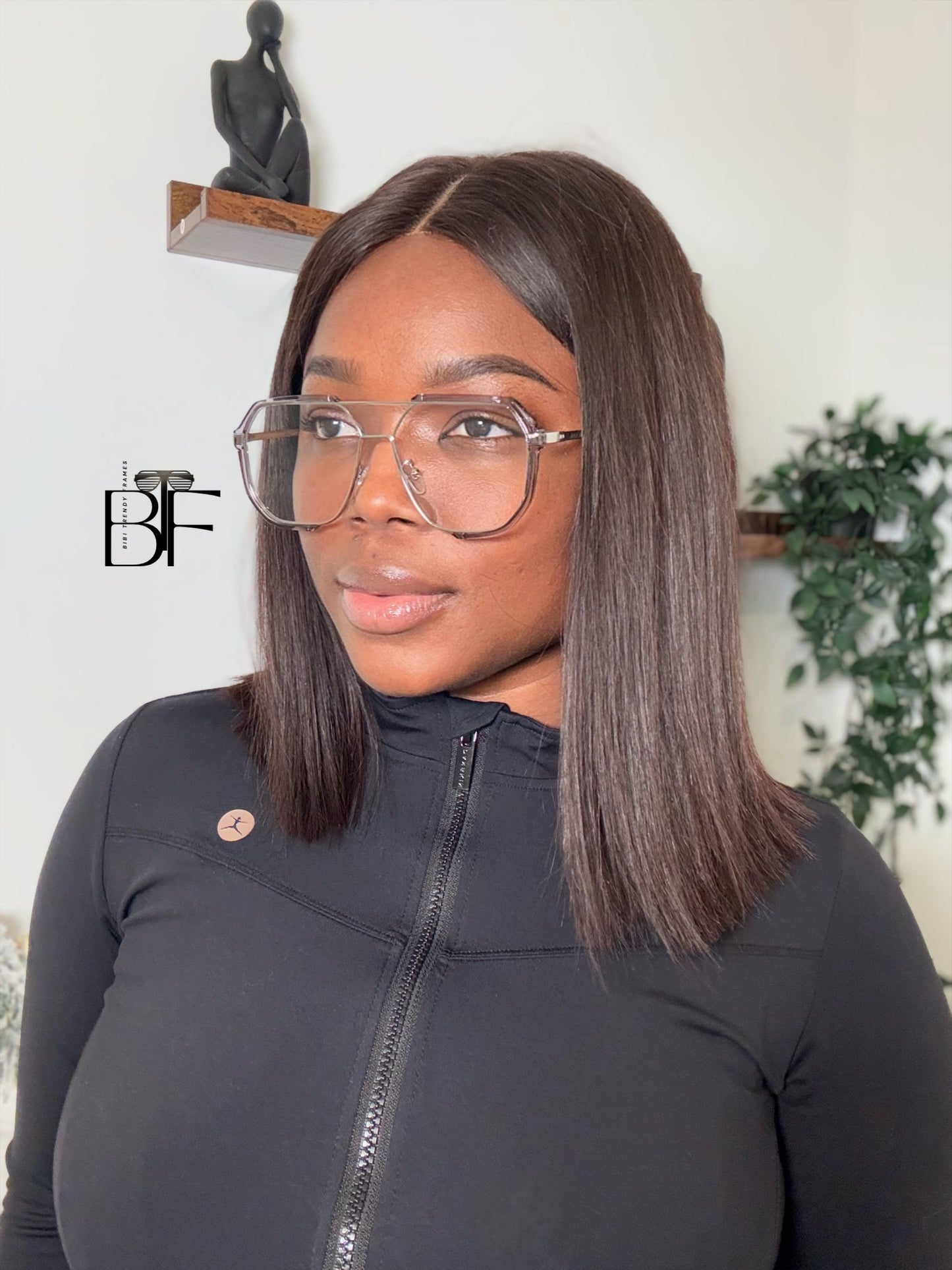 BTF-0129 Unisex Square Vintage Retro Frame