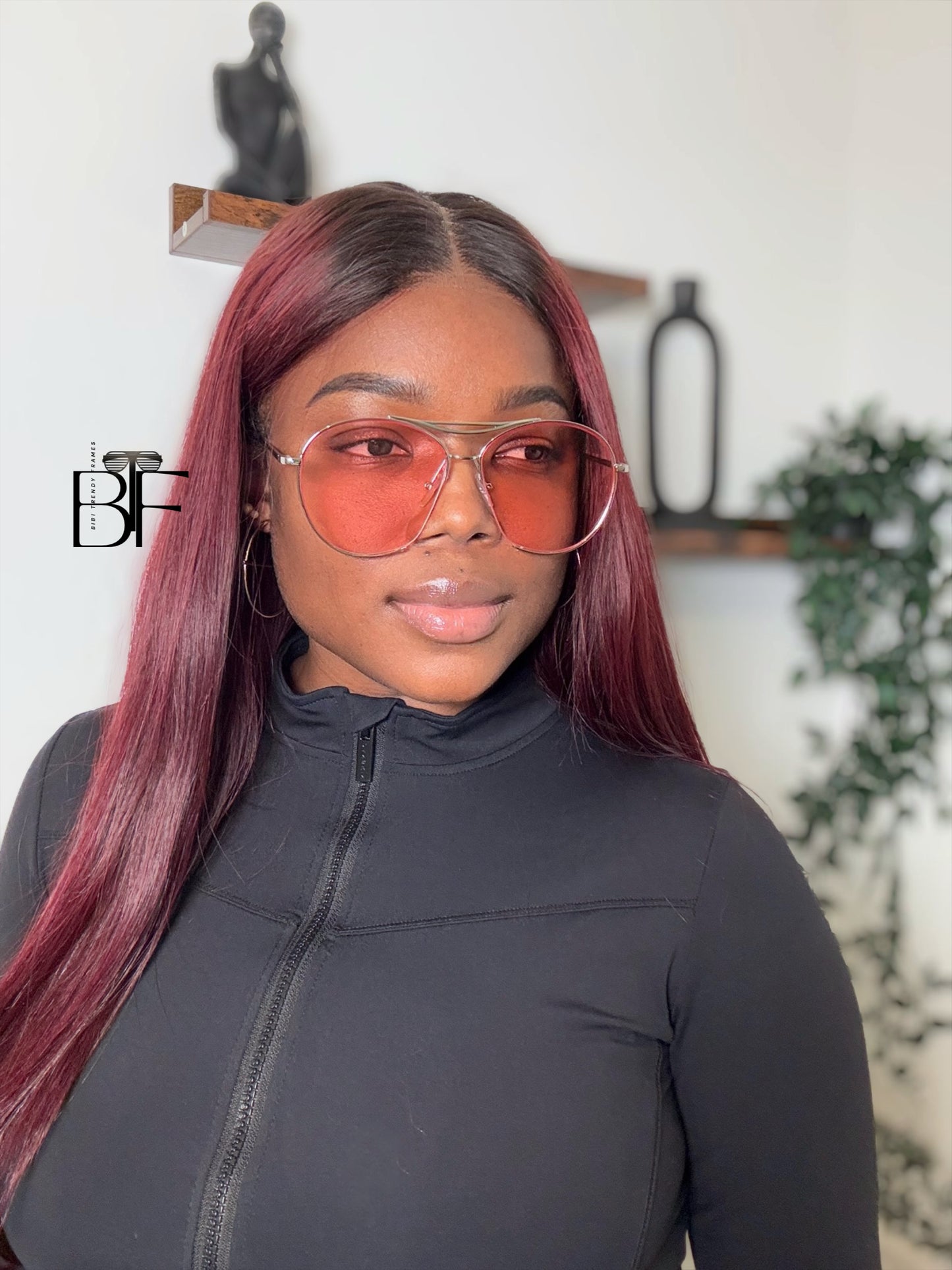 BTF-0132: Oversized Sunglasses Unisex Round Large Frame Celebrity Fashion Shades UV400