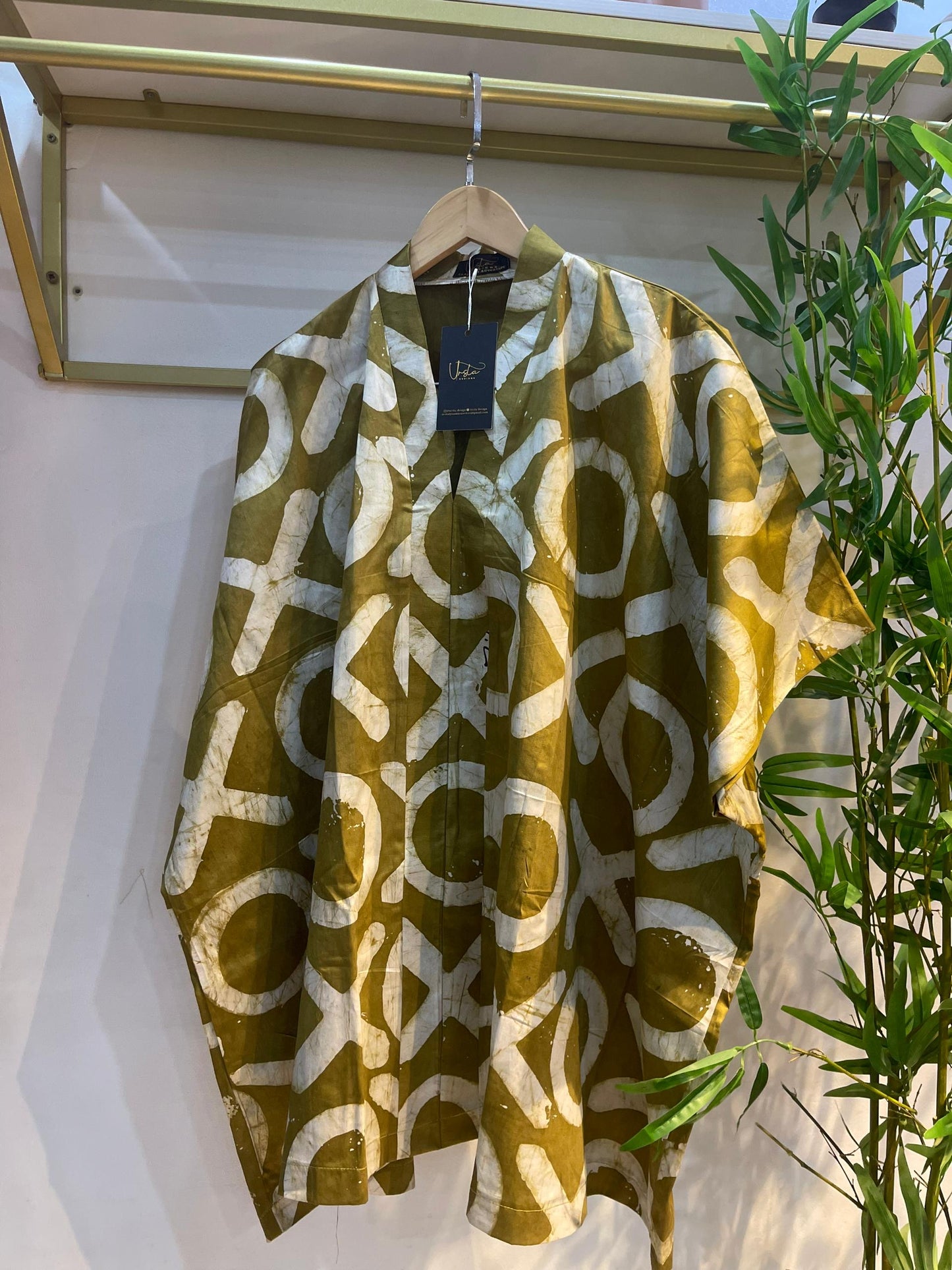 Arike Bubu- Adire Print Oversized Bubu