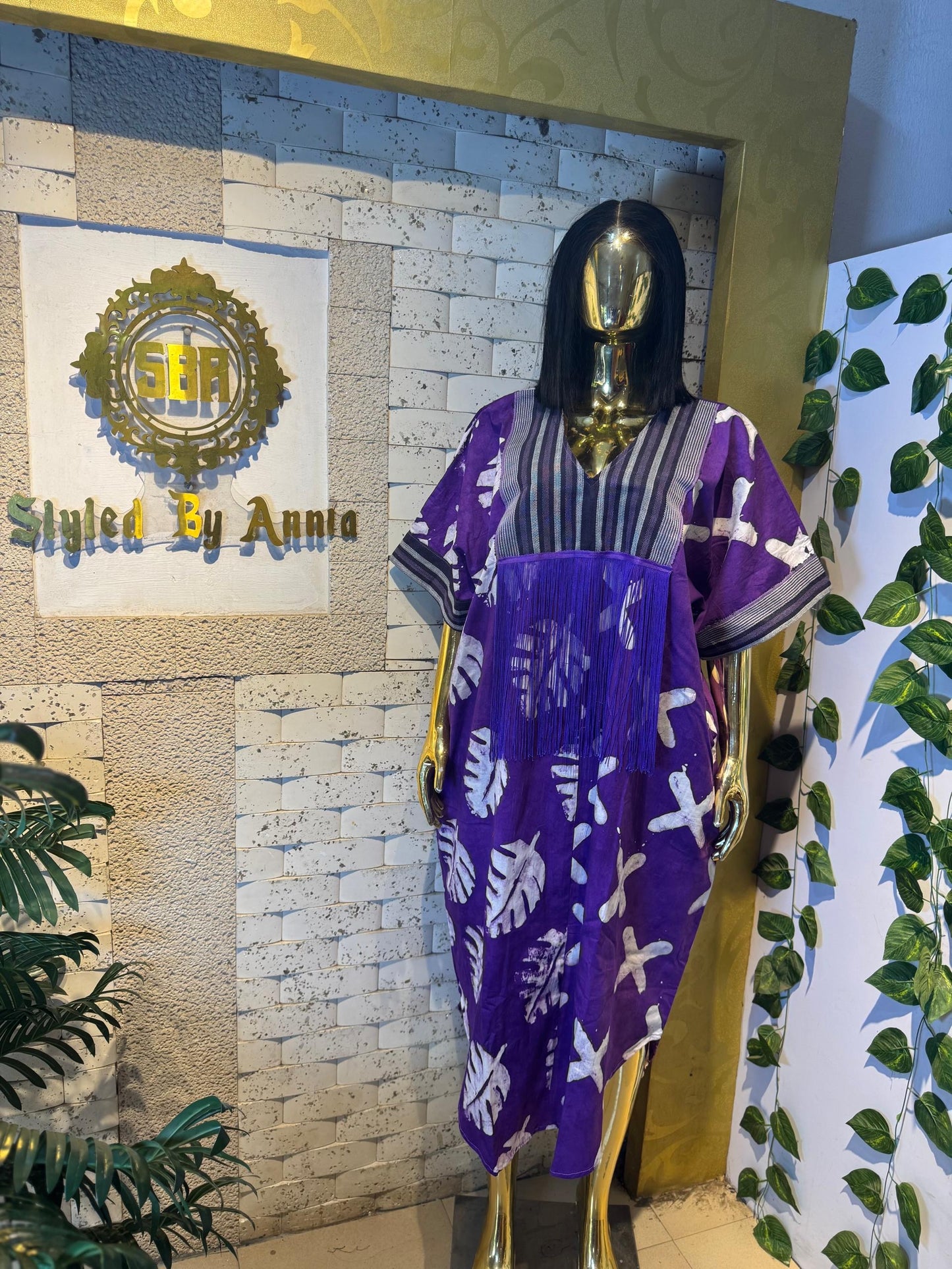 ANN's Oversized Adire and Asoke Bubu Gown