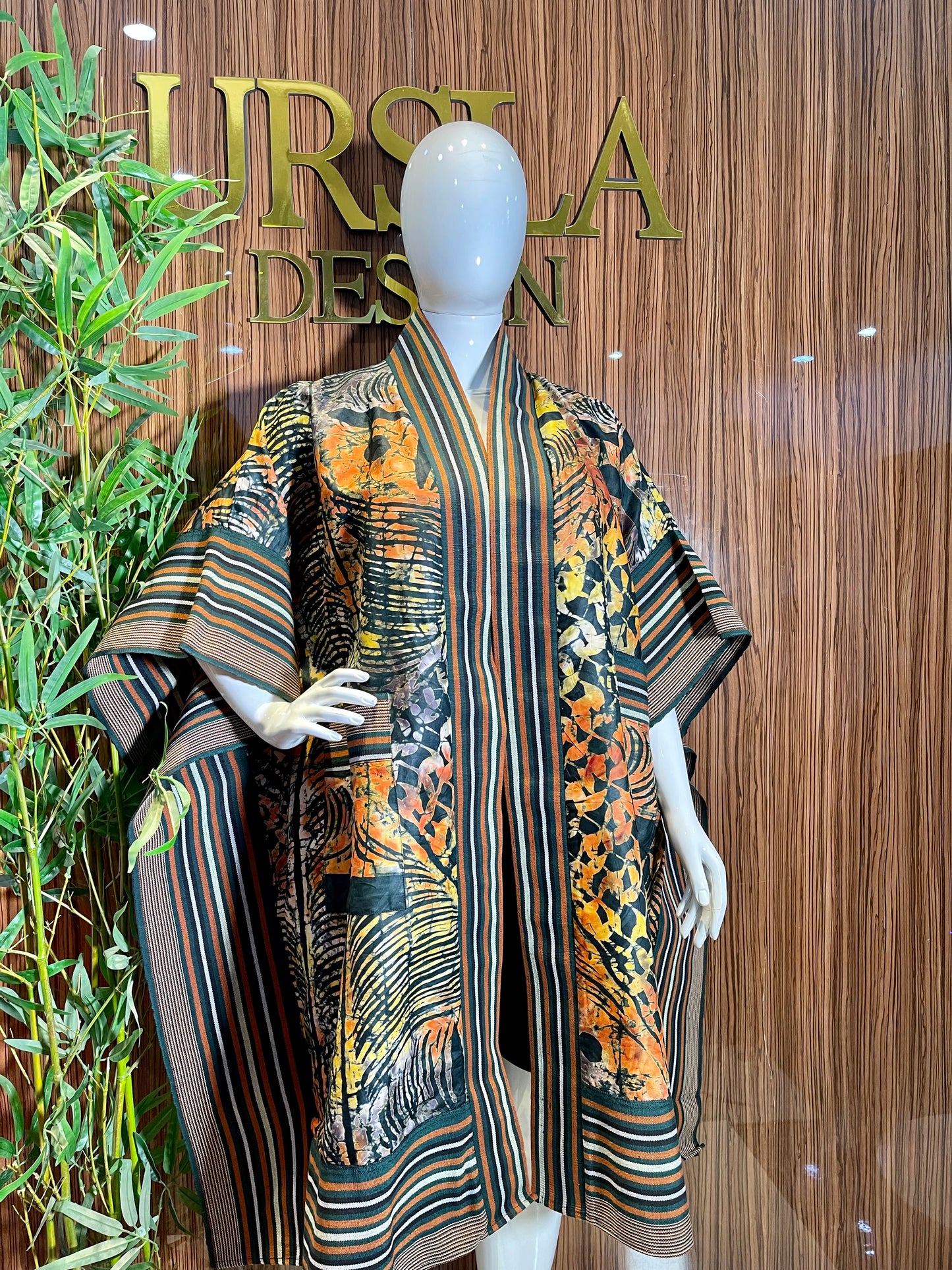 Aduke African Print Asoke Kimono / Cape Cover