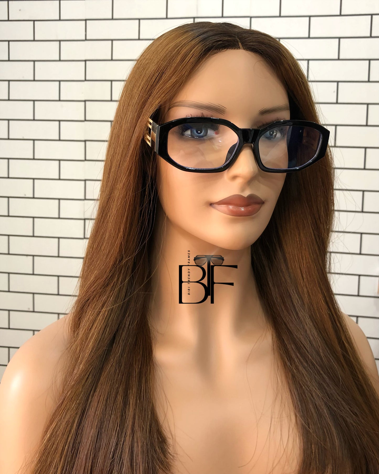 BTF-0105: 90s Stylish Unisex Square Frame Luxury Sunglasses.