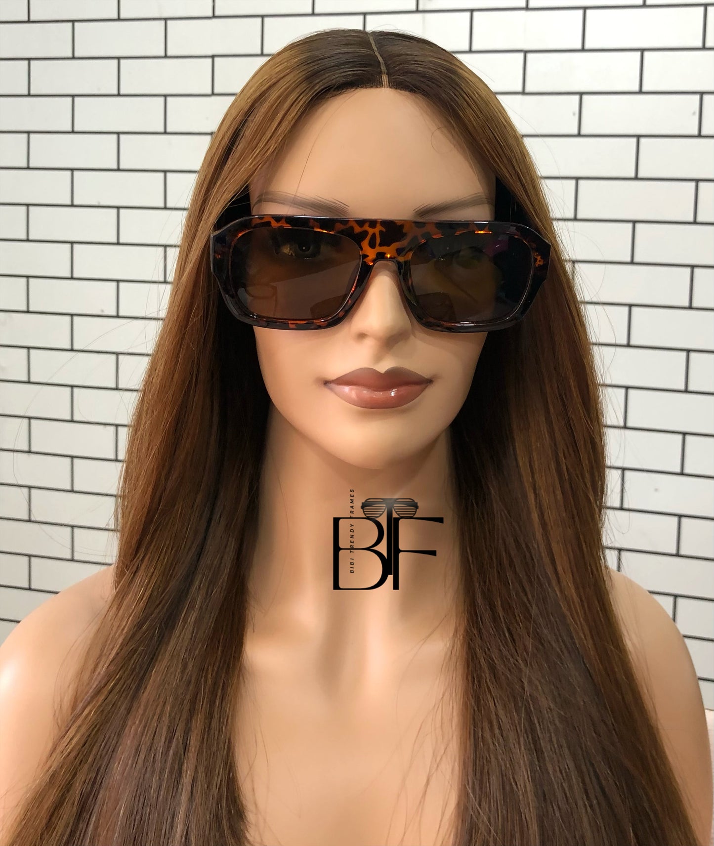 BTF-0102: Retro Pilot 70s Sunglasses for Women/Men square Thick Frame Trendy Hexagonal