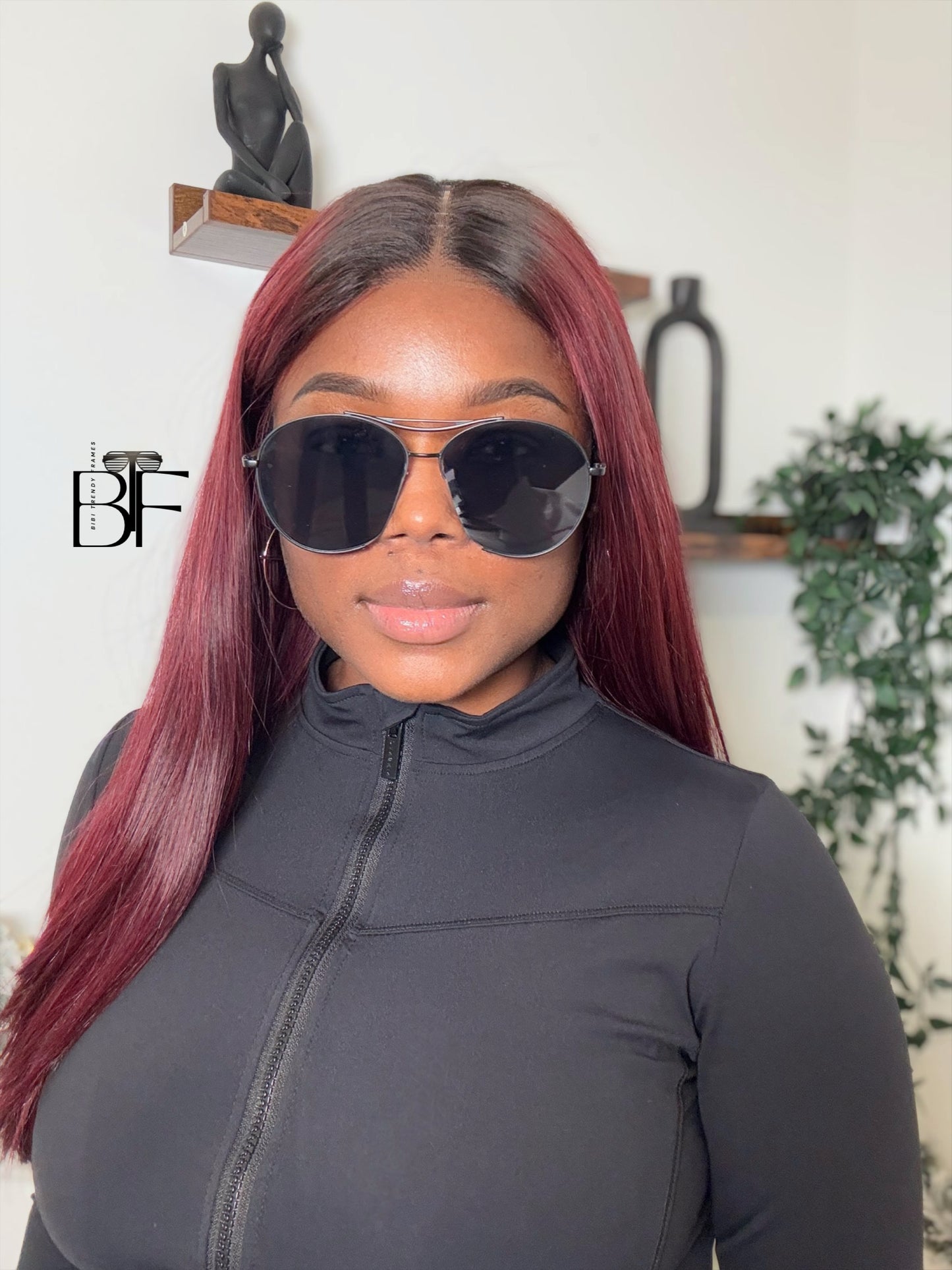 BTF-0132: Oversized Sunglasses Unisex Round Large Frame Celebrity Fashion Shades UV400