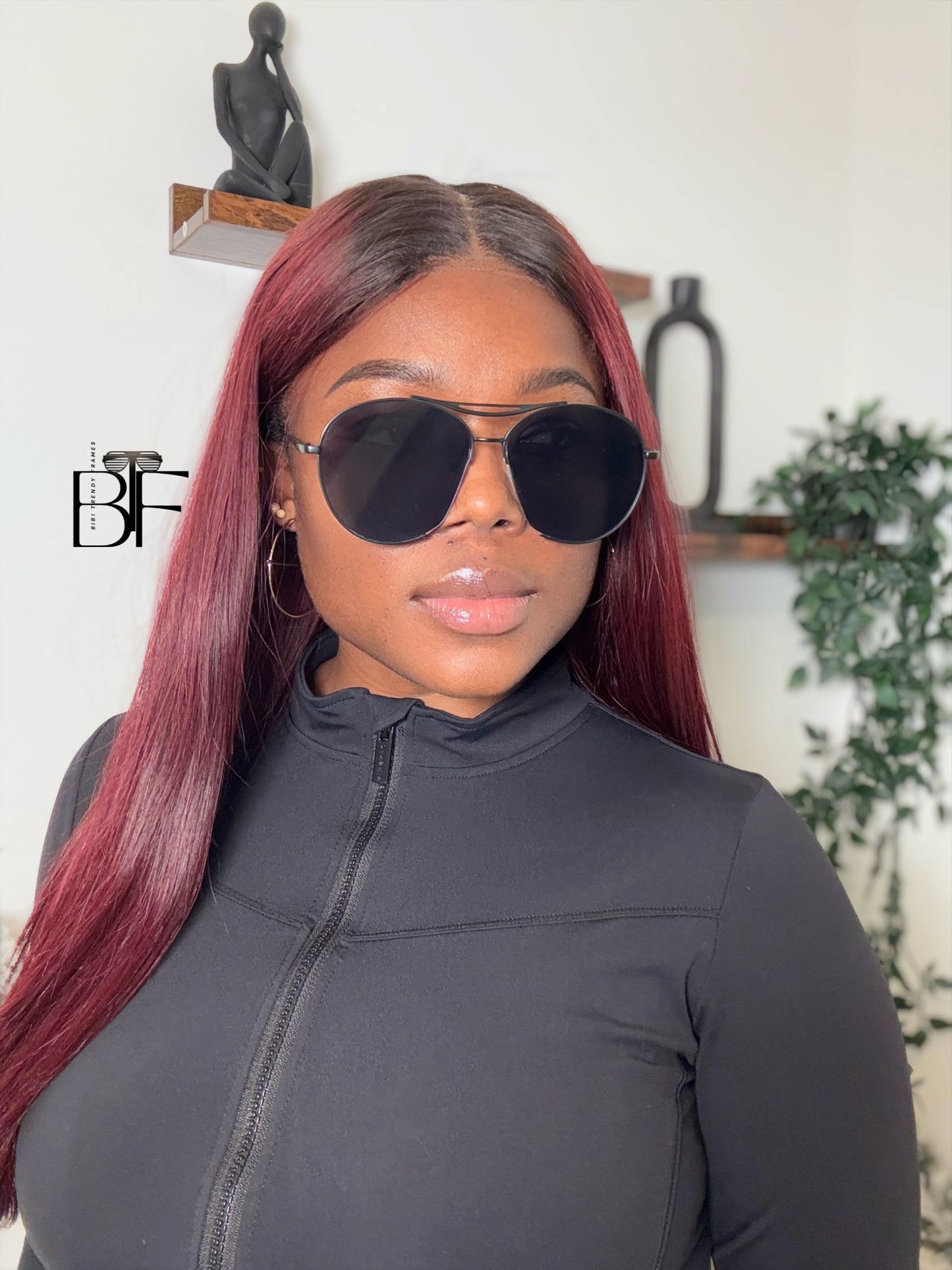 BTF-0132: Oversized Sunglasses Unisex Round Large Frame Celebrity Fashion Shades UV400