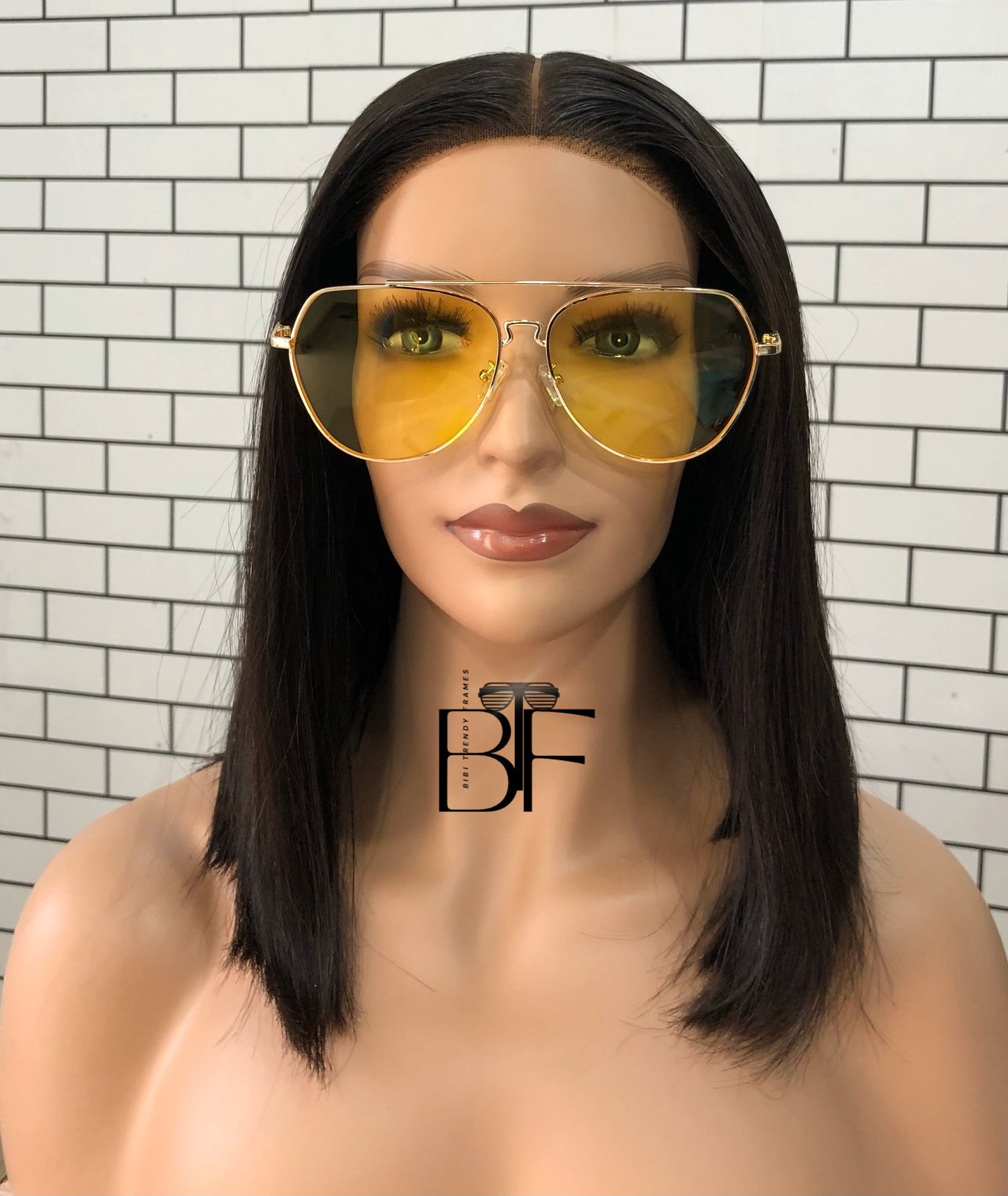 BTF-0091: Unisex Oversized Designer Pilot Style Fashion Sunglasses