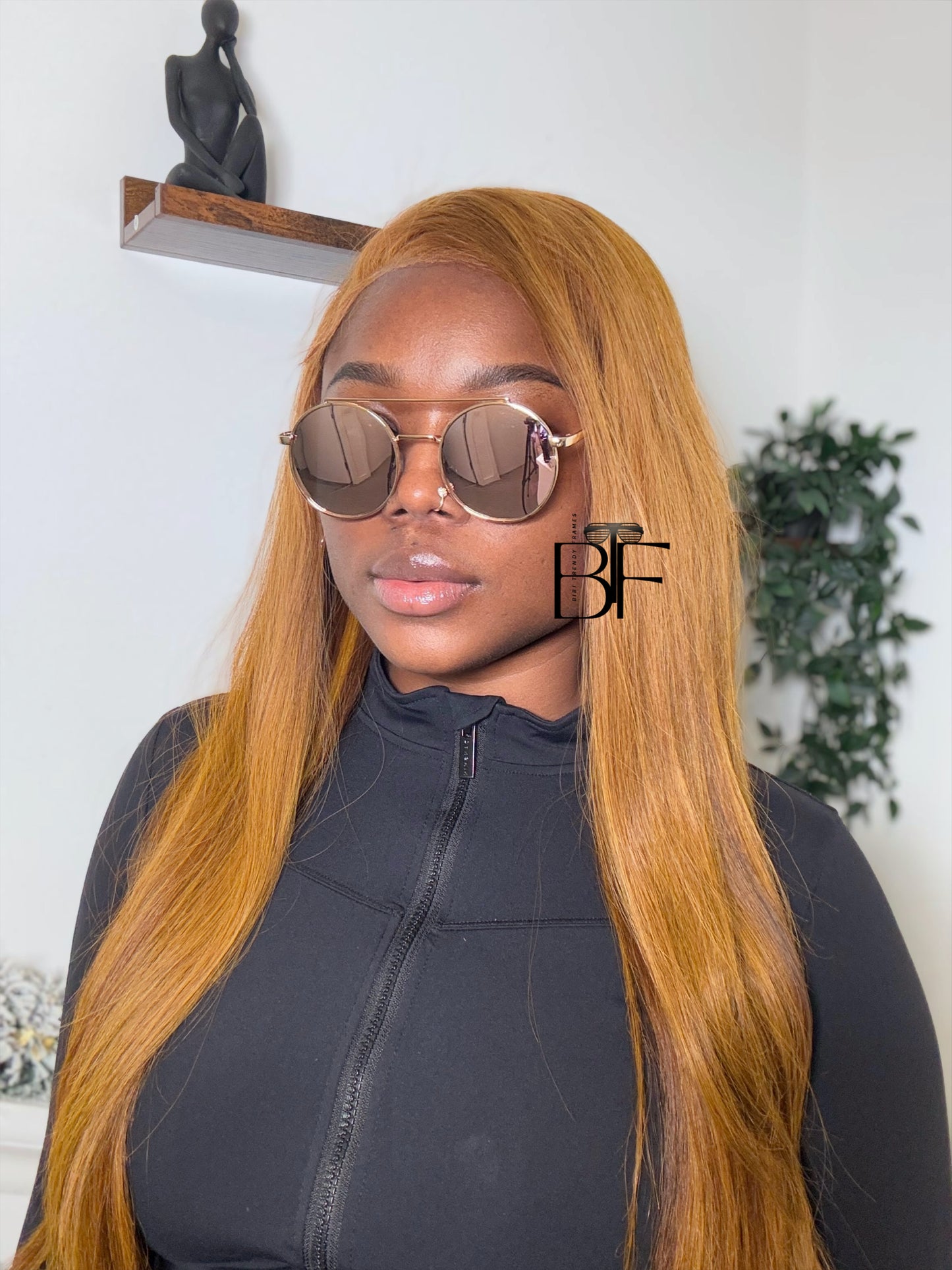 BTF-0145: Retro Round Frame 90s Unisex Sunglasses