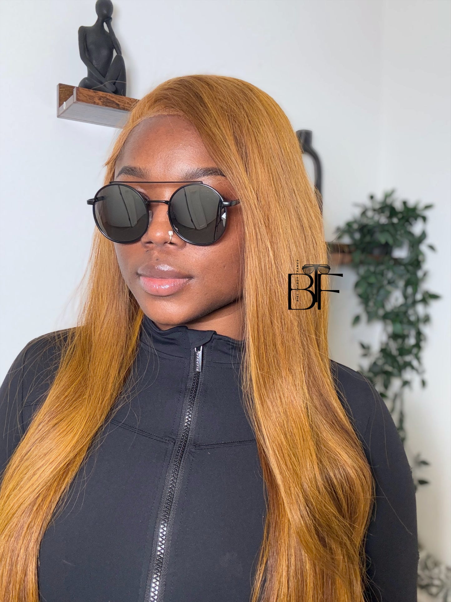 BTF-0145: Retro Round Frame 90s Unisex Sunglasses