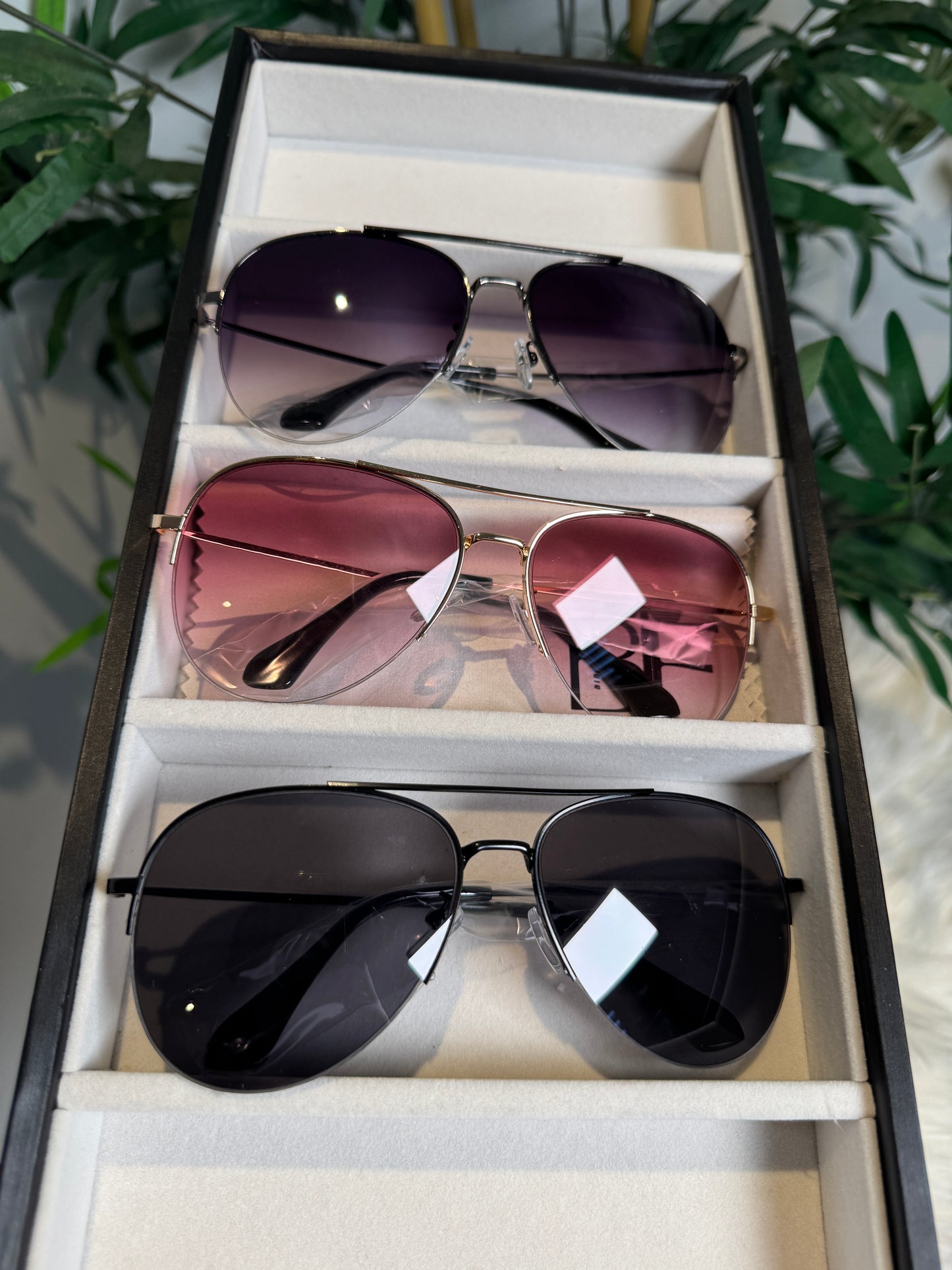 BTF-0139: Pilot Frame Unisex Vintage Sunglasses