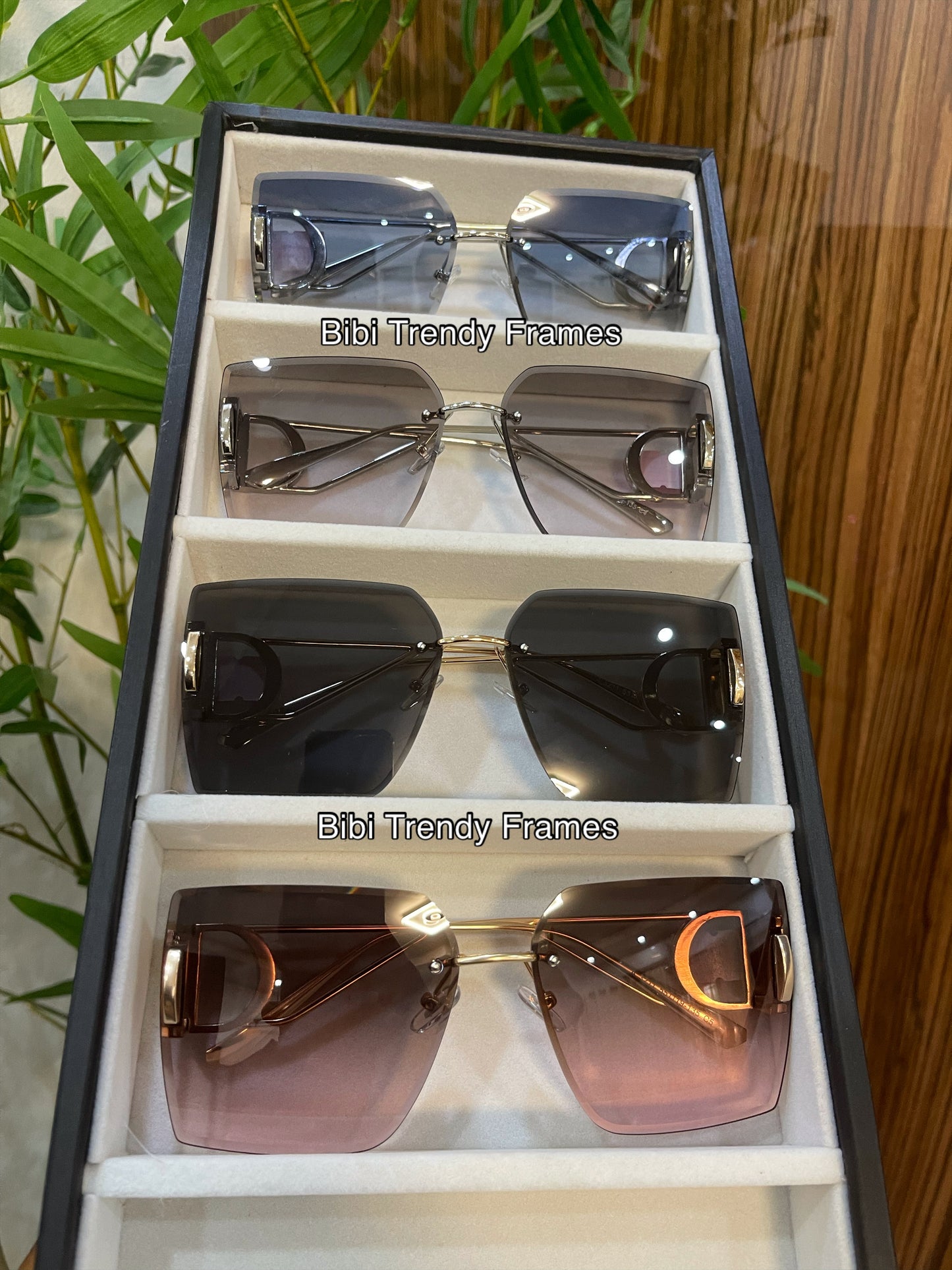 BTF-0088: Oversided Square Designer Unisex Fashion Sunglasses