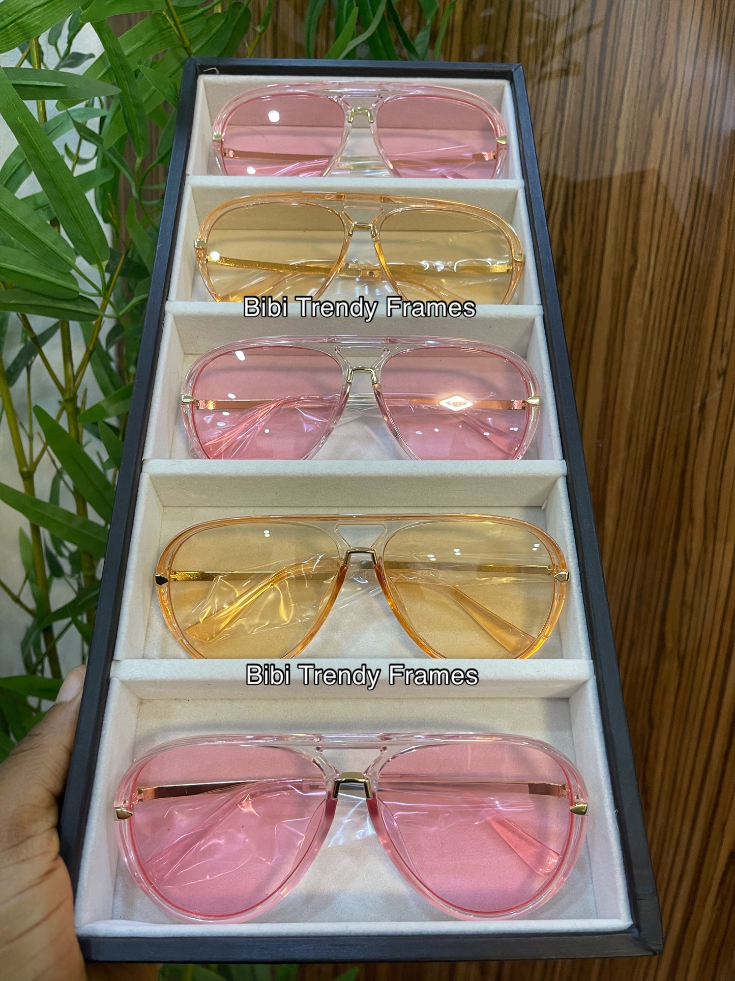 BTF-0087: Unisex Square Sunglasses Full Frame Retro Female Pilot Oversized Unisex Trendy