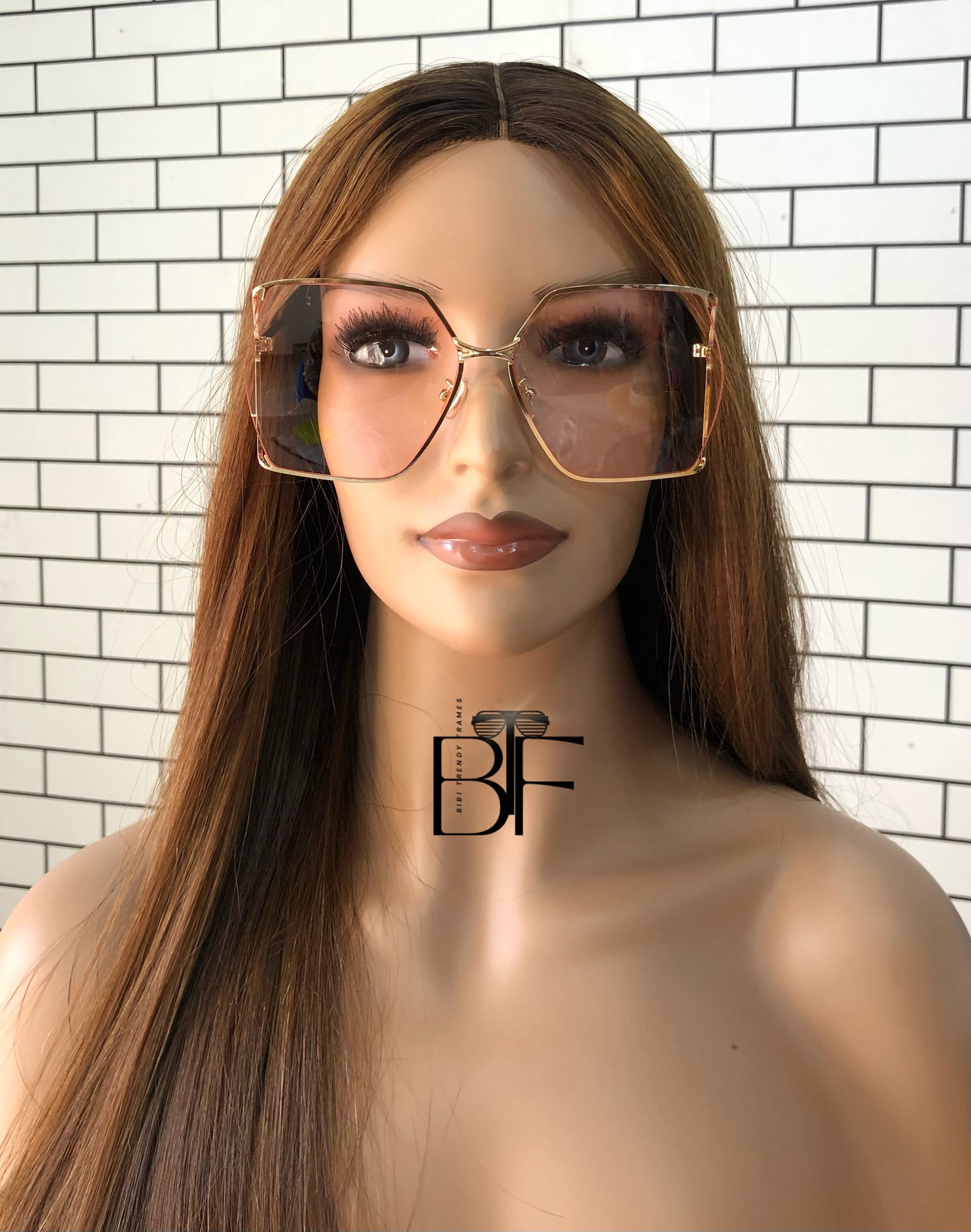 BTF-0109: Oversized Square Women Sunglasses