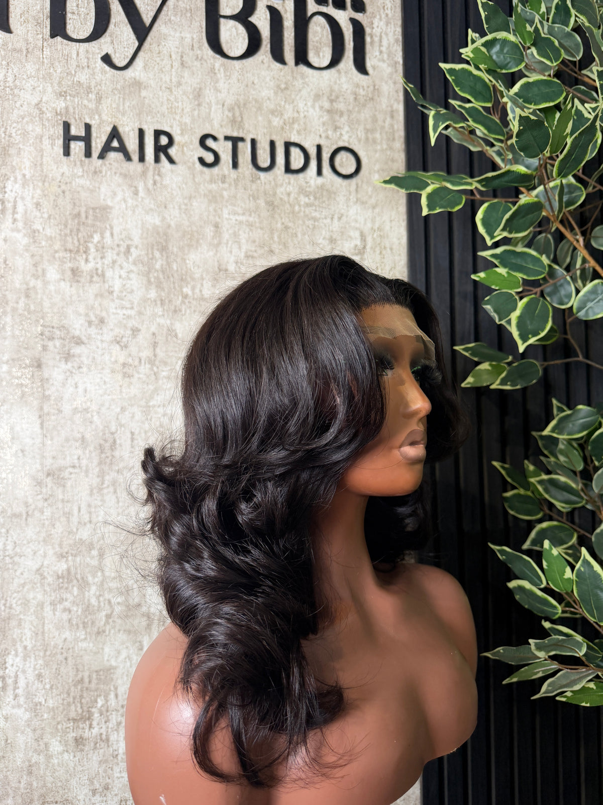 Raw Donor bouncy curl wig (14”)