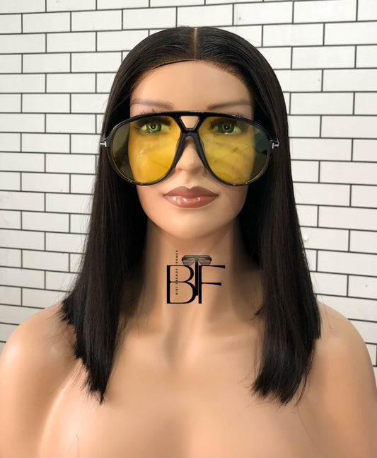 BTF-0092: Retro Oversized Pilot Sunglasses 90s Inspired