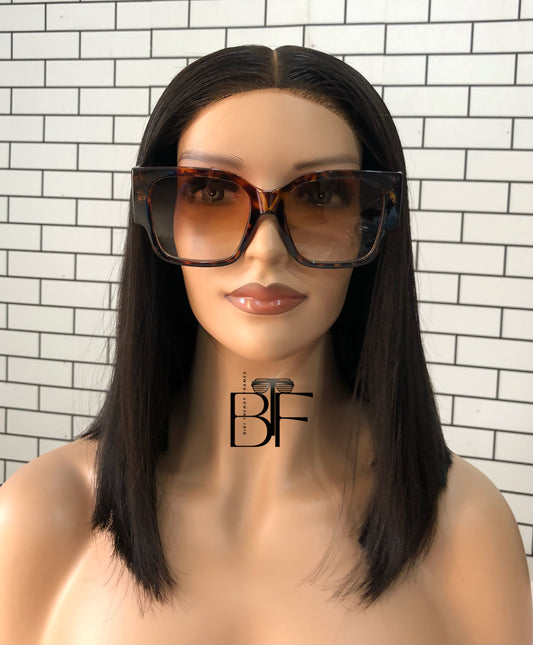 BTF-0097: Stylish Square Full Frame Oversized Sunglasses