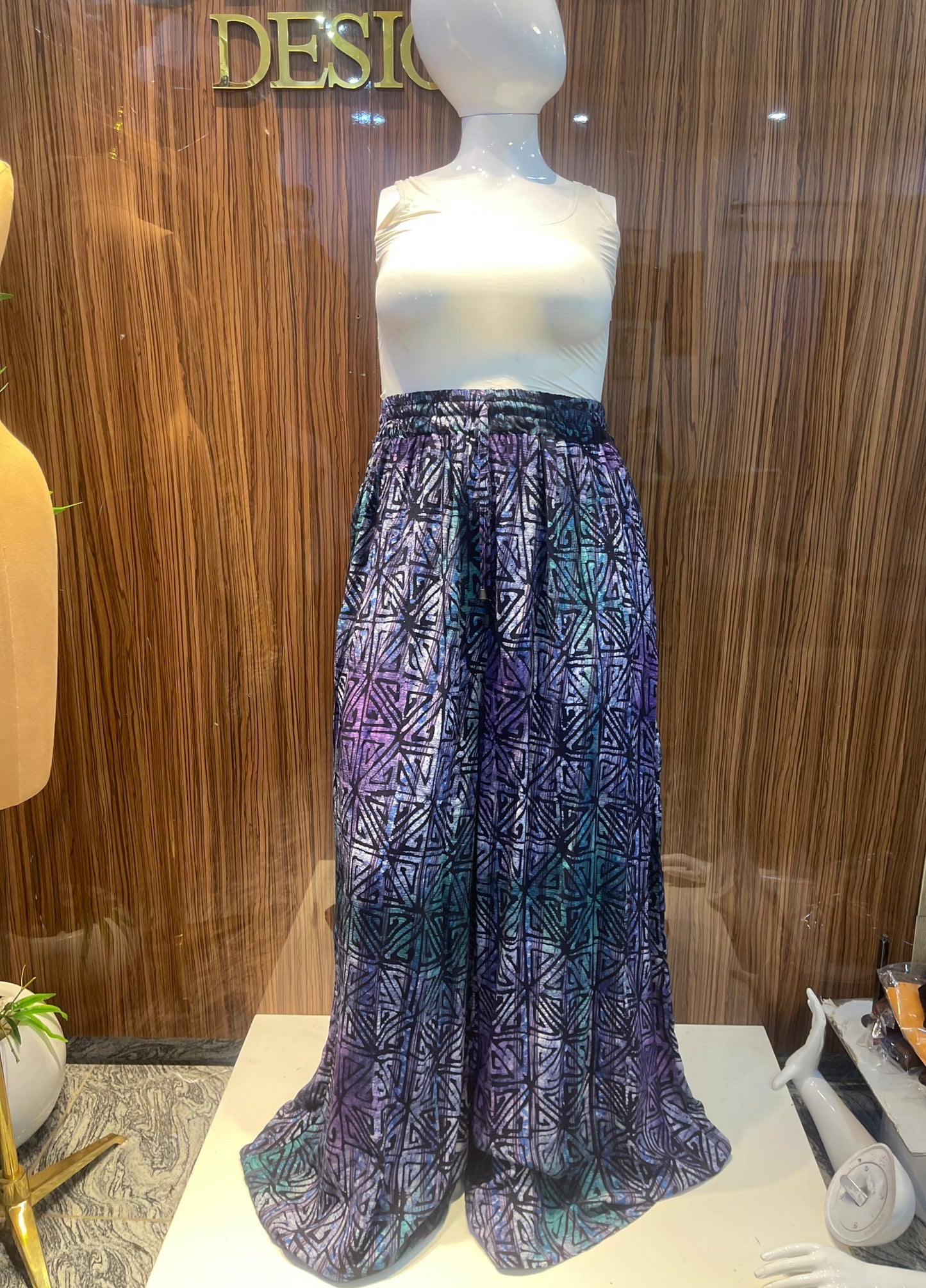 Abeni Oversided African Print Pants