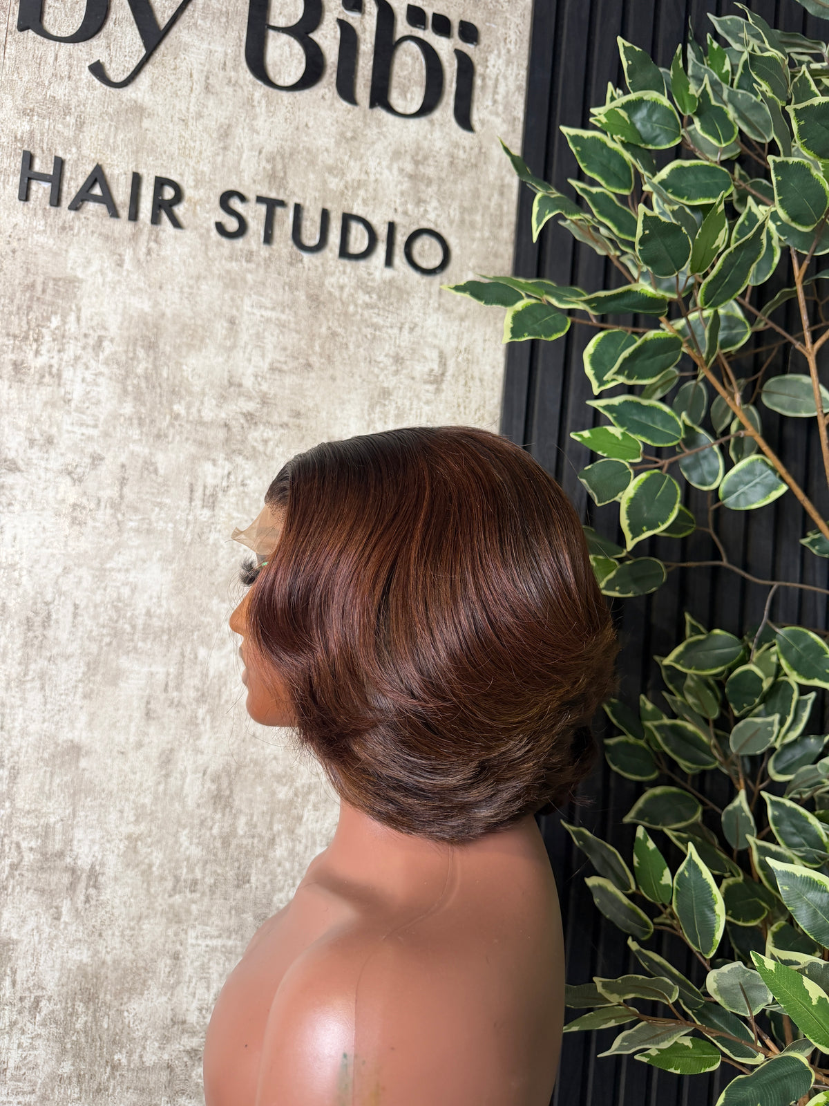 Premium Raw Layered Bob Wig (8")