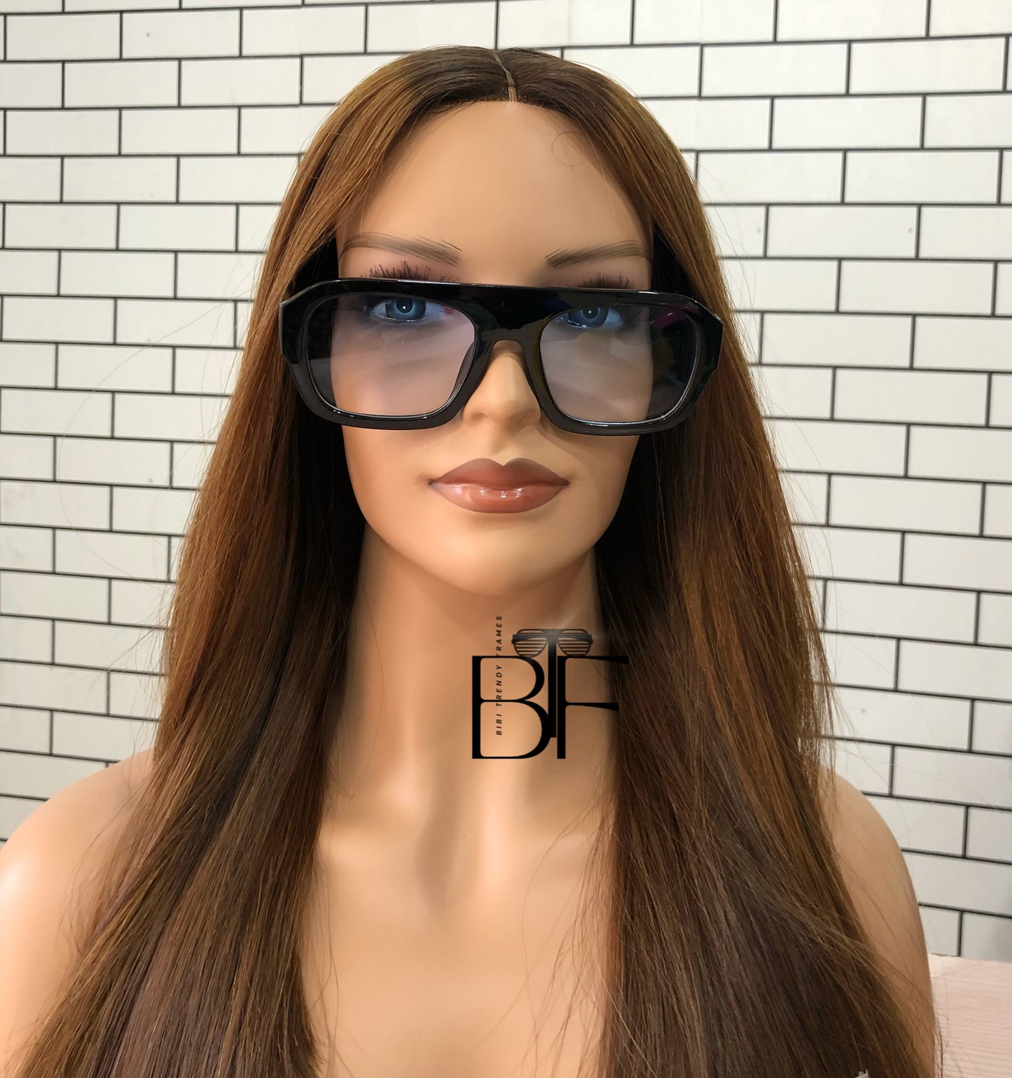 BTF-0102: Retro Pilot 70s Sunglasses for Women/Men square Thick Frame Trendy Hexagonal