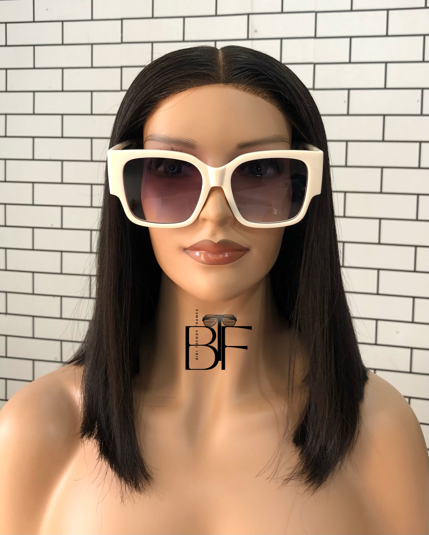 BTF-0097: Stylish Square Full Frame Oversized Sunglasses