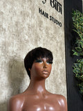 Pixie cut wig