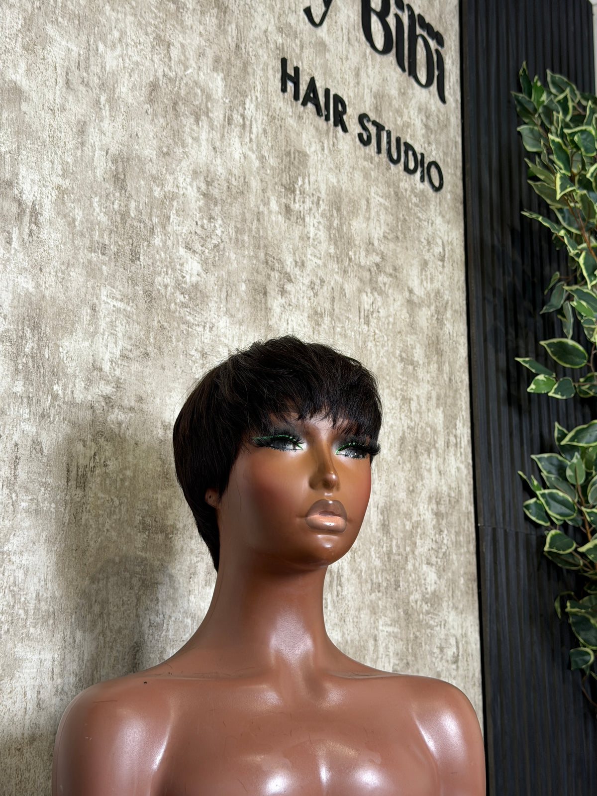 Pixie cut wig