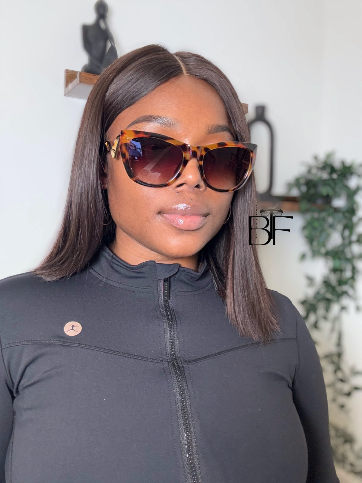 BTF-0149: Butterfly Cat Eye Full-Frame Women Oversided Sunglasses Tinted UV400 Lens Classy
