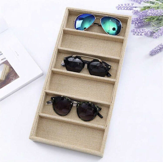 Glasses Organizer Tray Display Case Jewelery Display Organizer Tray Eyewear