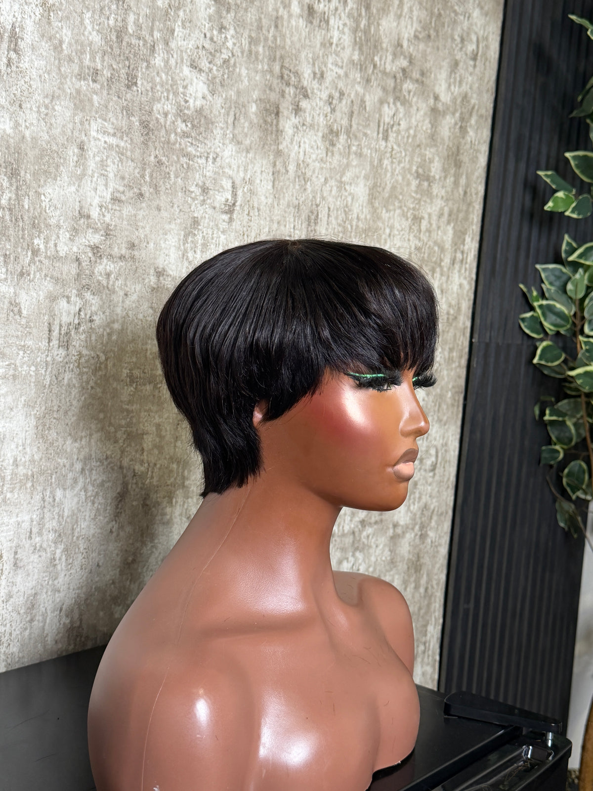 Pixie cut wig