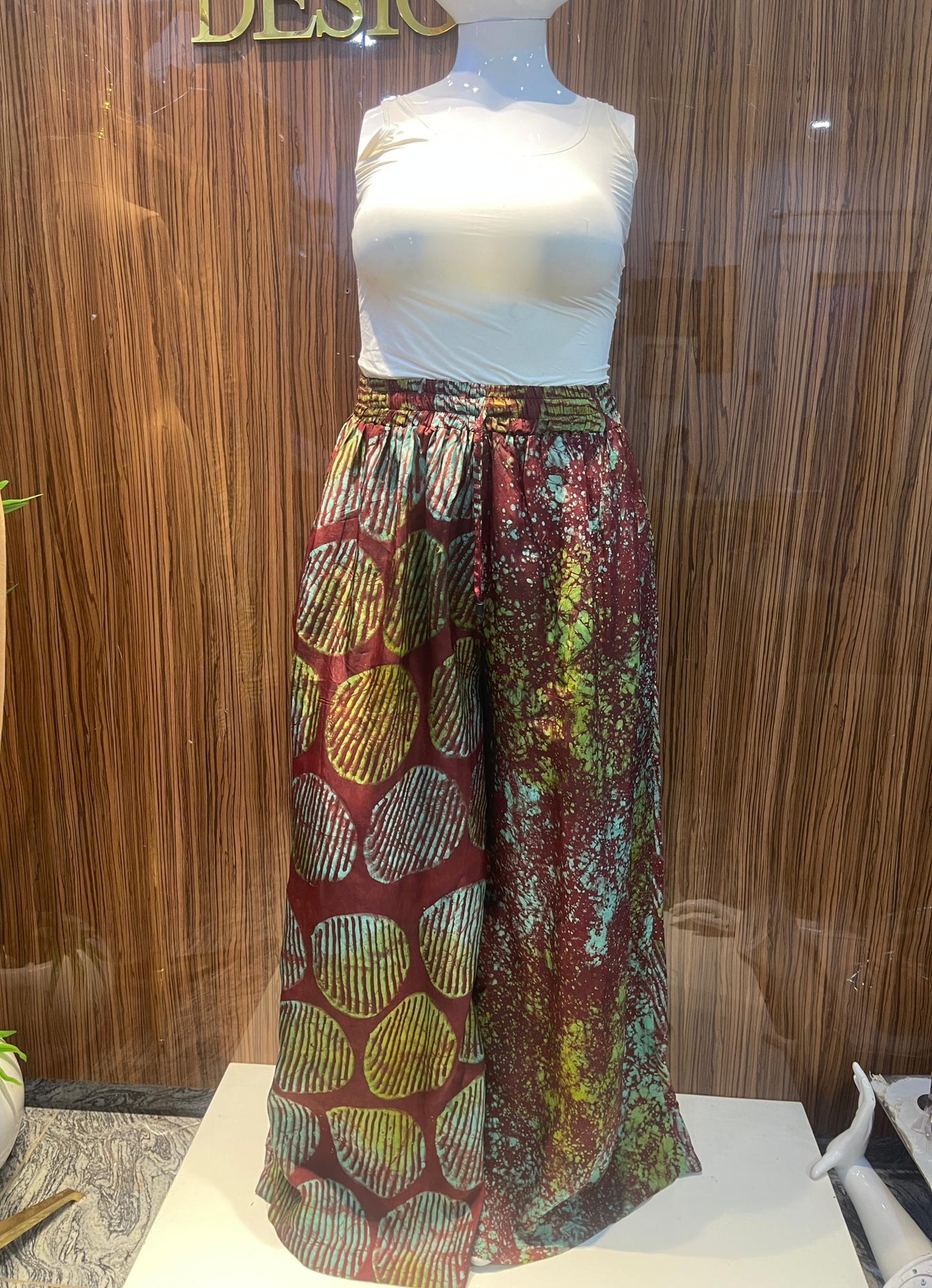 Abeni Oversided African Print Pants