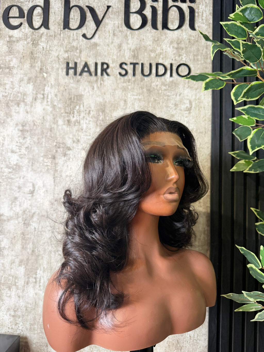 Raw Donor bouncy curl wig (14”)