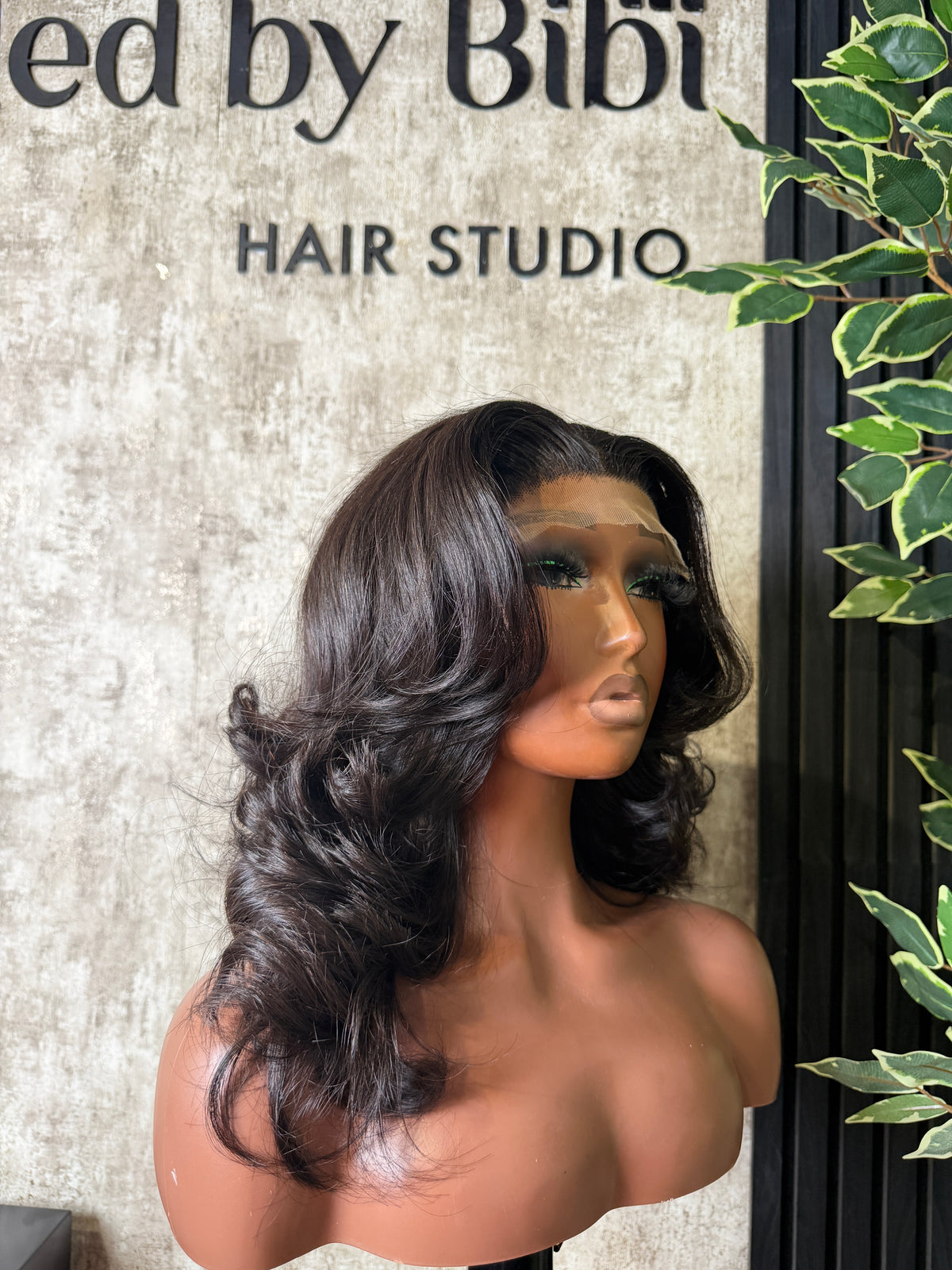 Raw Donor bouncy curl wig (14”)