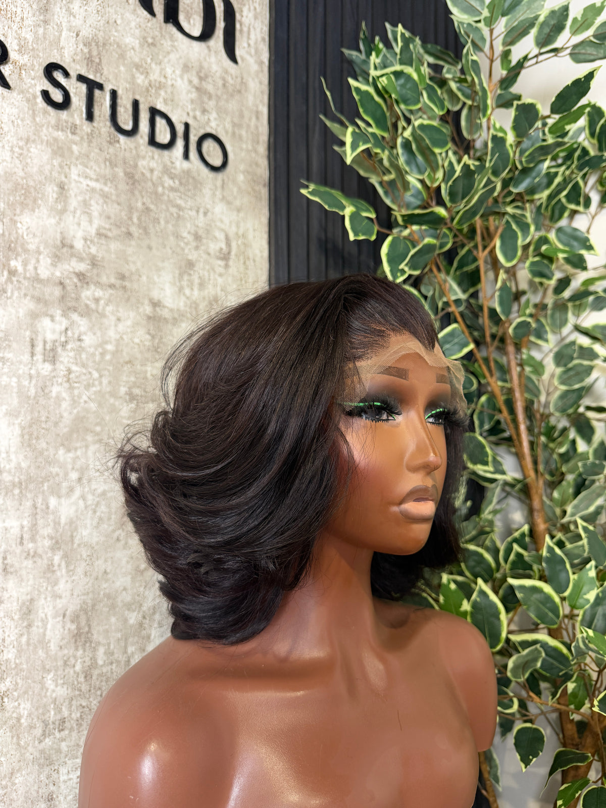 Raw Philippino bouncy curl wig (10”)