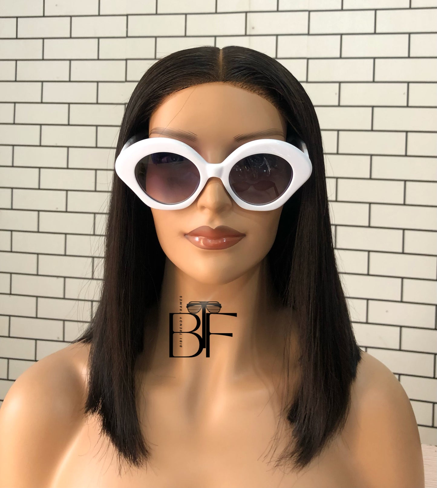 BTF-0098: Oversized Women Round Large Frame Celebrity Fashion Shades UV400