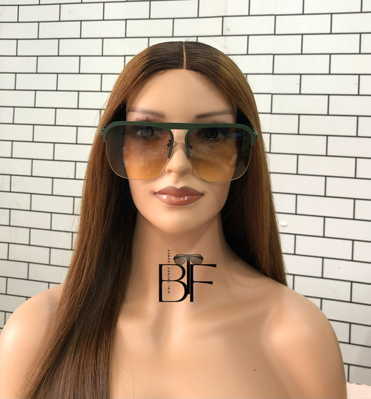 BTF-0108: Oversize Square Fashion Sunglasses for Women