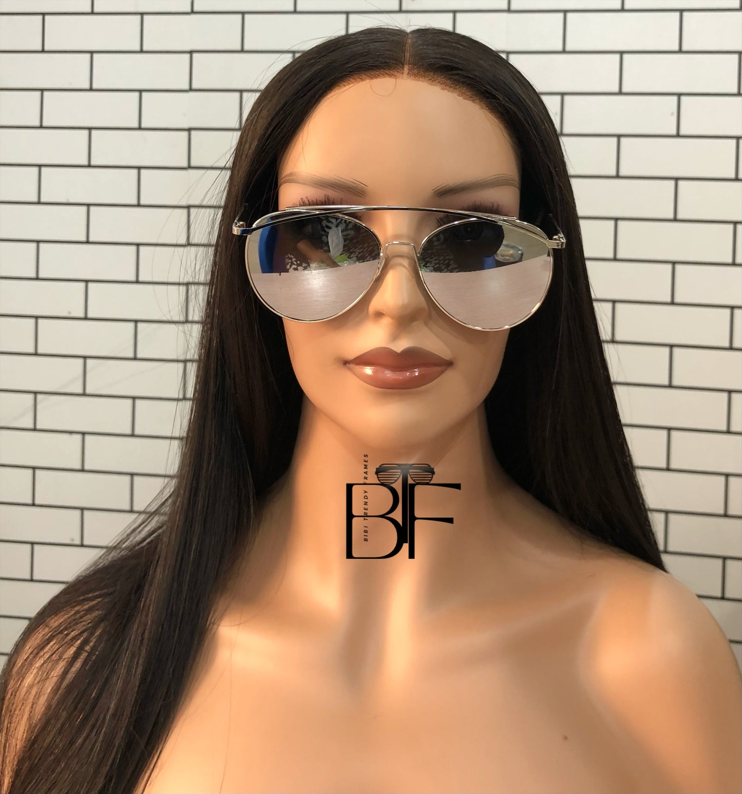 BTF-0089: Unisex Stylish Pilot Style Mirrored Sunglasses