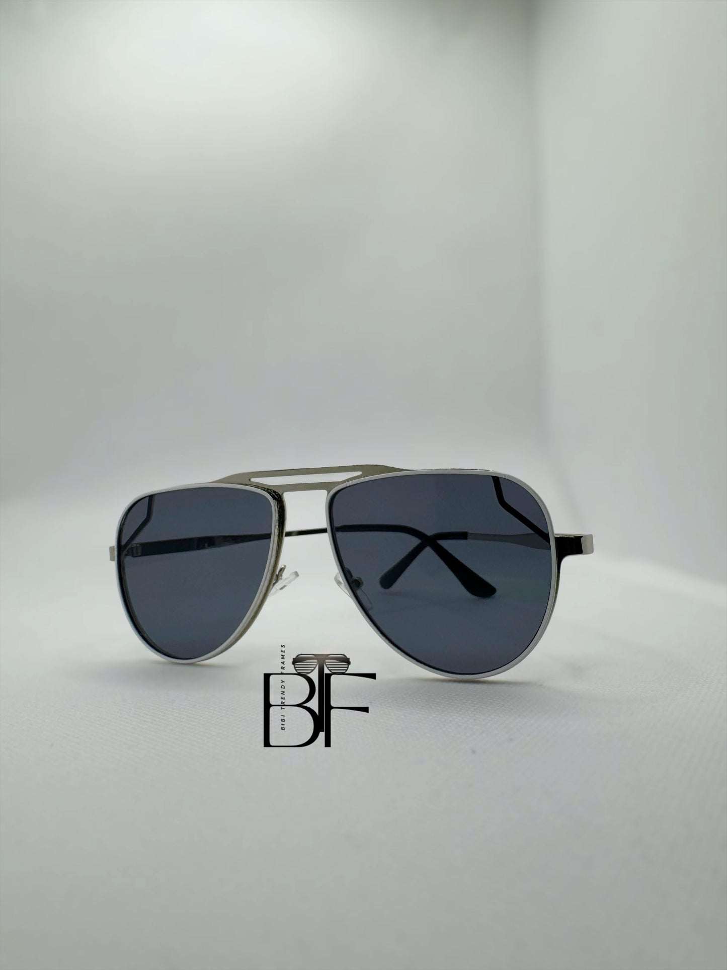 BTF-0154: Pilot Frame Unisex Sunglasses Vintage Metal Men Women UV400 Lens Retro Glasses