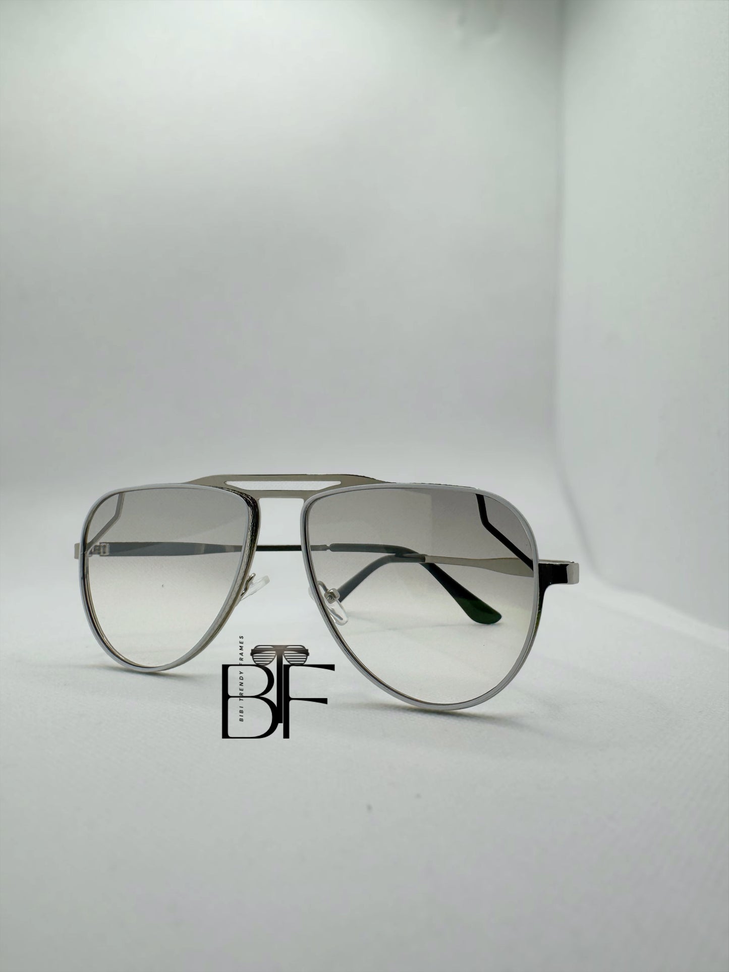 BTF-0154: Pilot Frame Unisex Sunglasses Vintage Metal Men Women UV400 Lens Retro Glasses