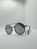 BTF-0145: Retro Round Frame 90s Unisex Sunglasses