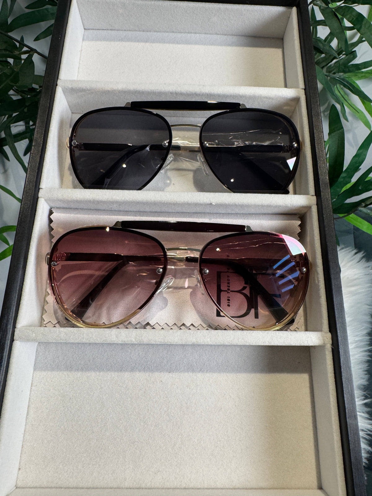 BTF-0137: Pilot Unisex Frame Sunglasses with UV400 Lens