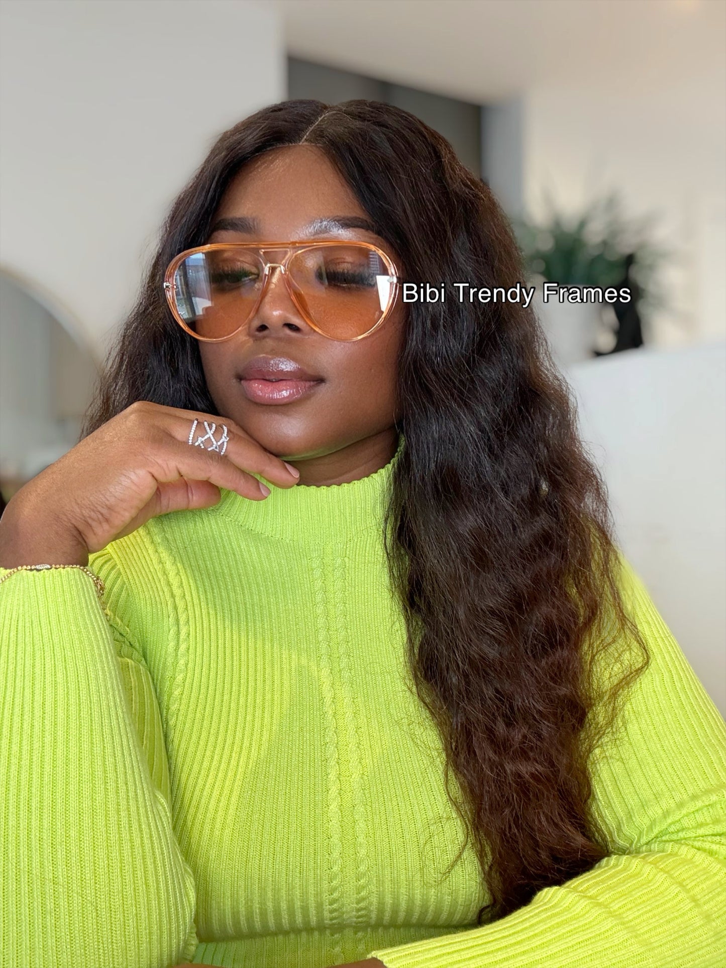 BTF-0087: Unisex Square Sunglasses Full Frame Retro Female Pilot Oversized Unisex Trendy