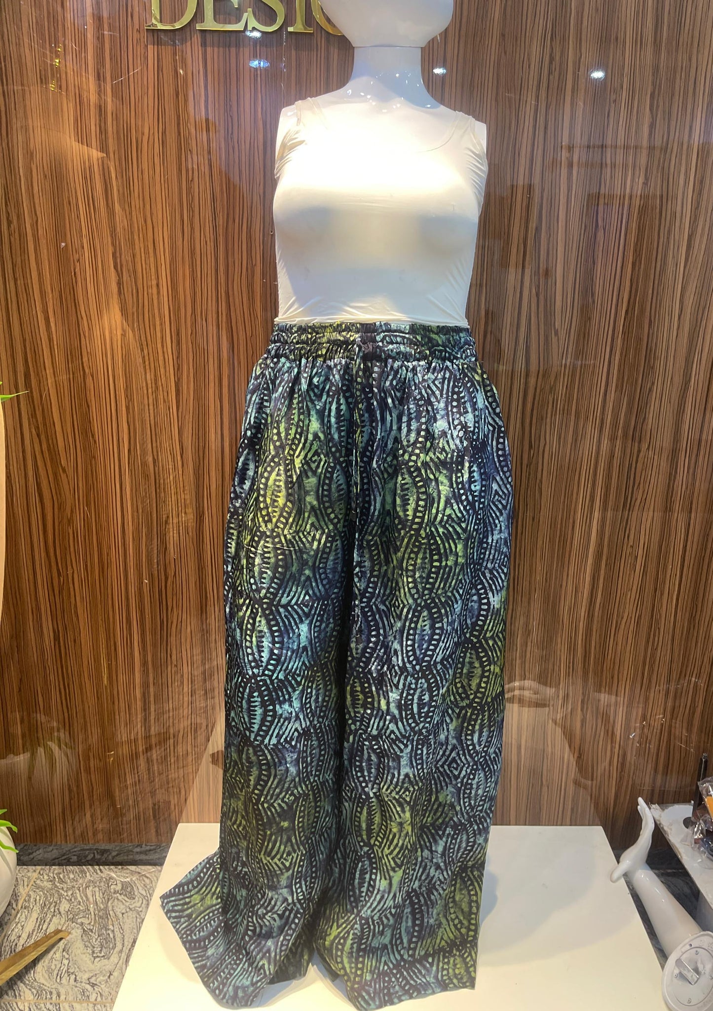 Abeni Oversided African Print Pants