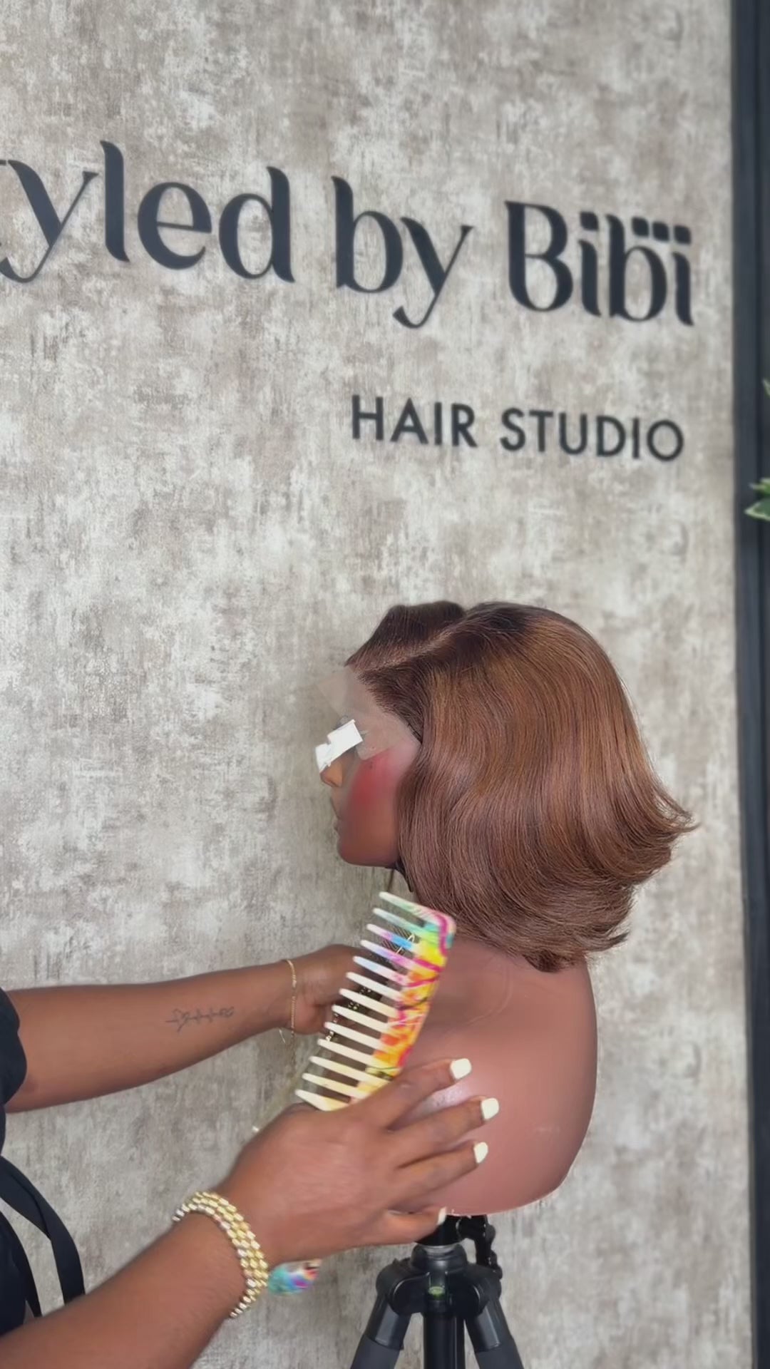 Premium Raw Layered Bob Wig (8")